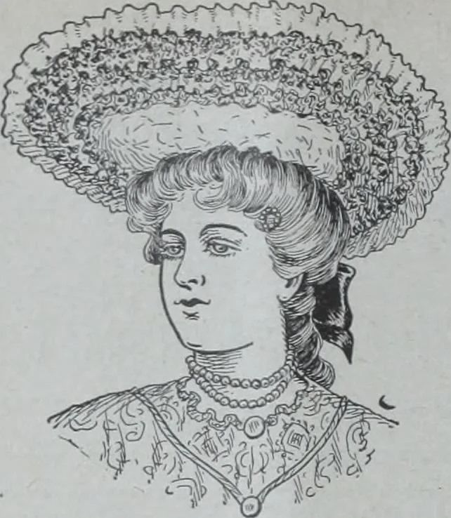 An illustration from Tissus et nouveauts 1904, 1904, leaf 197