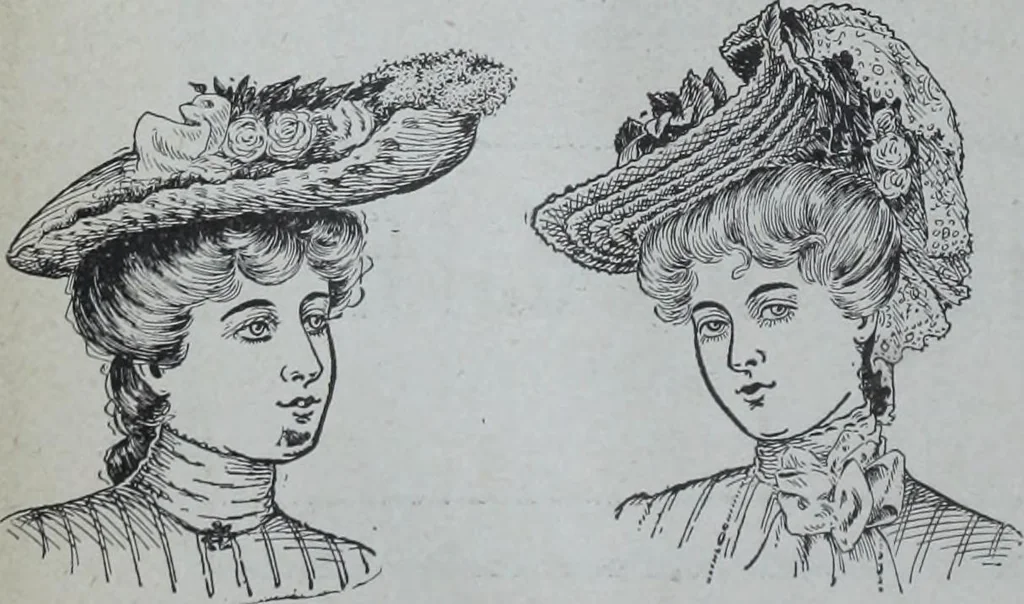 An illustration from Tissus et nouveauts 1904, 1904, leaf 201