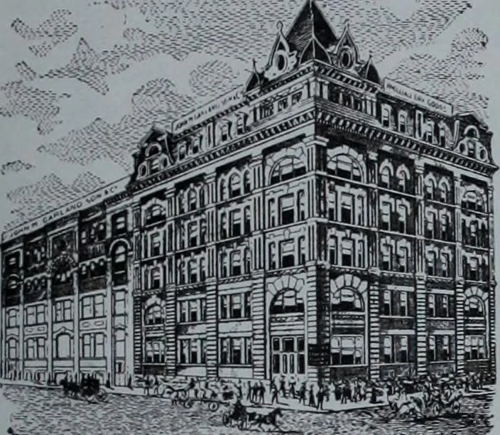An illustration from Tissus et nouveauts 1904, 1904, leaf 232