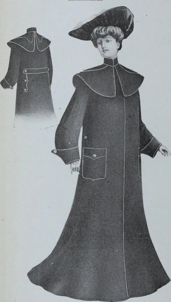 An illustration from Tissus et nouveauts 1904, 1904, leaf 255