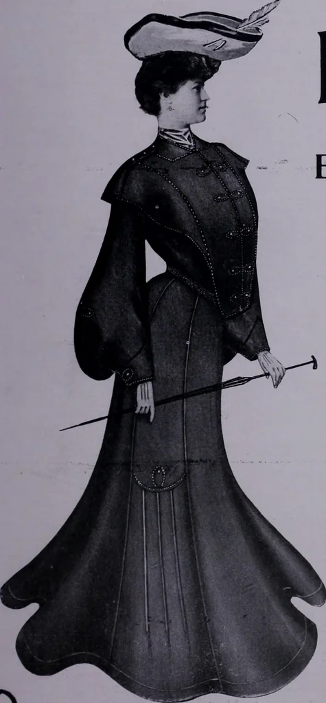 An illustration from Tissus et nouveauts 1904, 1904, leaf 276