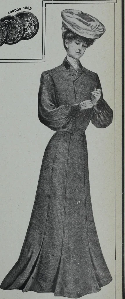 An illustration from Tissus et nouveauts 1904, 1904, leaf 288