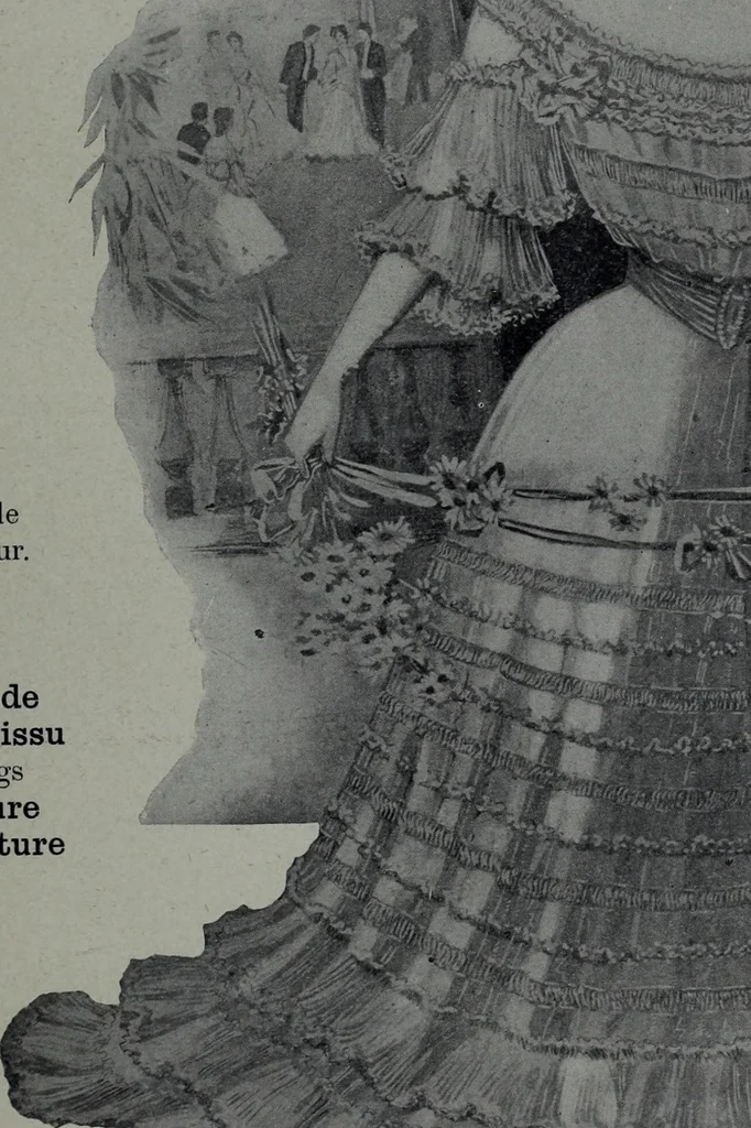 An illustration from Tissus et nouveauts 1904, 1904, leaf 32