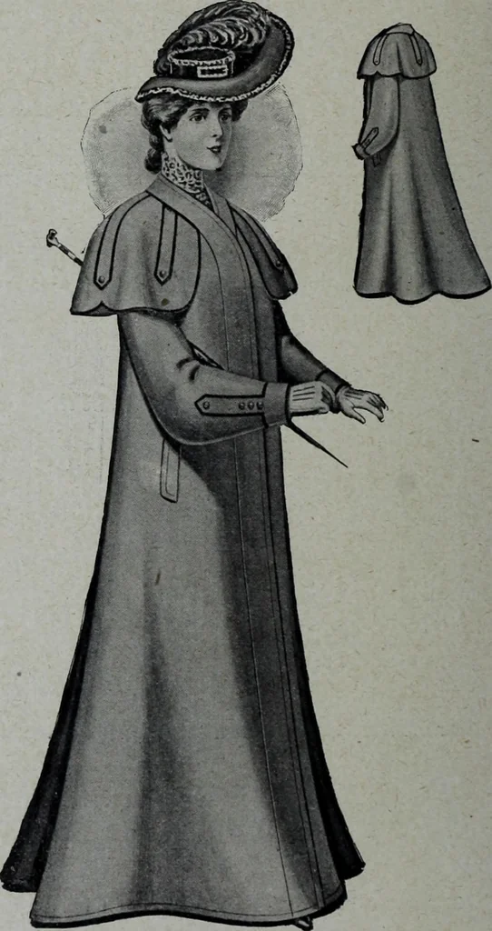 An illustration from Tissus et nouveauts 1904, 1904, leaf 341