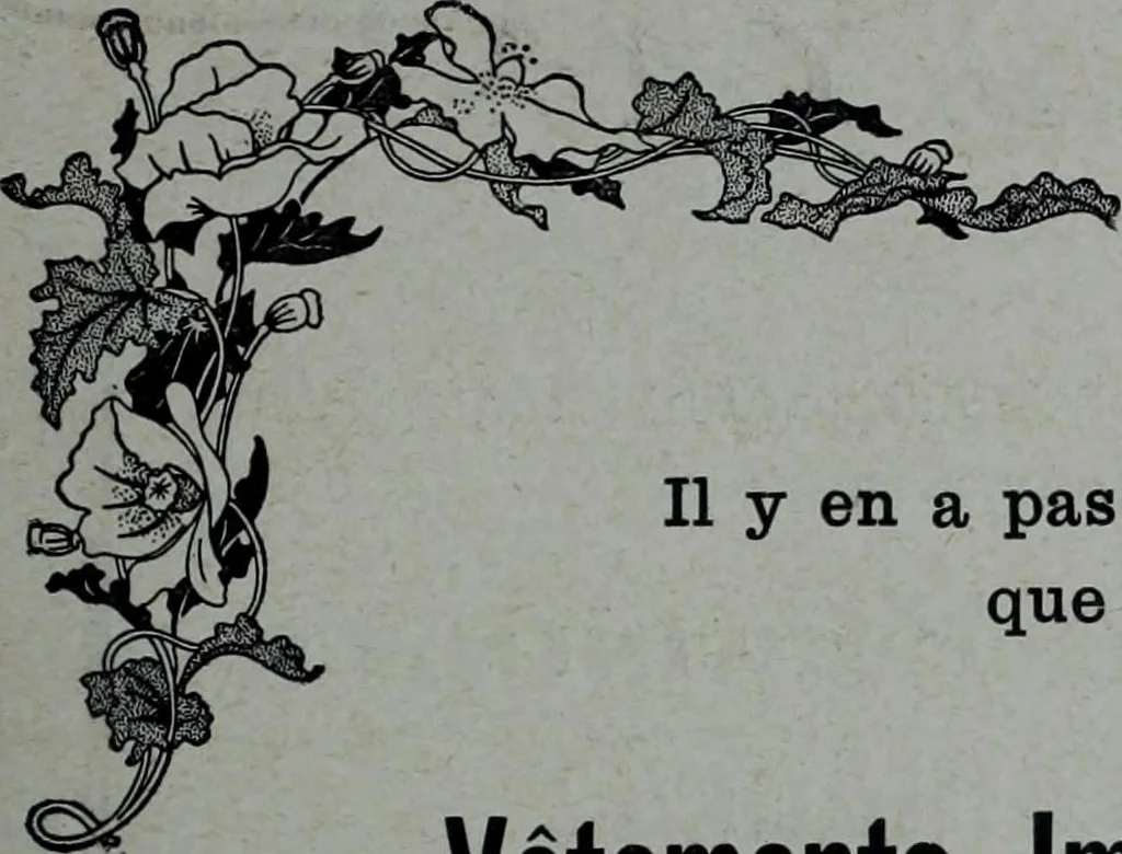 An illustration from Tissus et nouveauts 1904, 1904, leaf 348