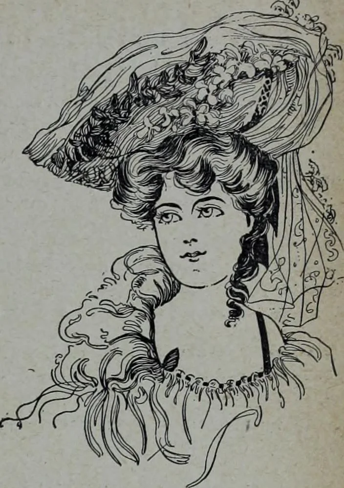 An illustration from Tissus et nouveauts 1904, 1904, leaf 420