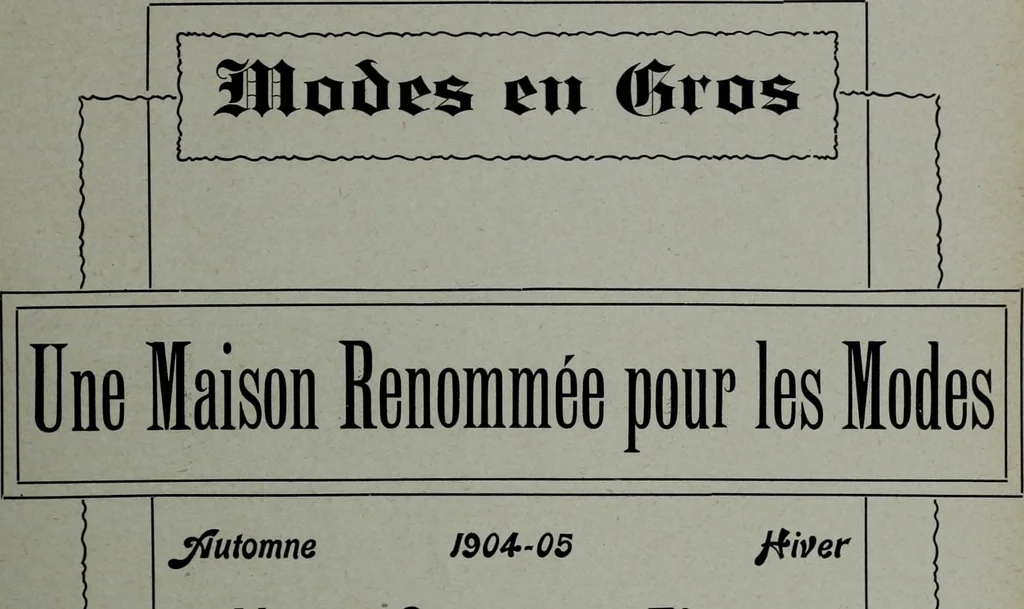 An illustration from Tissus et nouveauts 1904, 1904, leaf 446