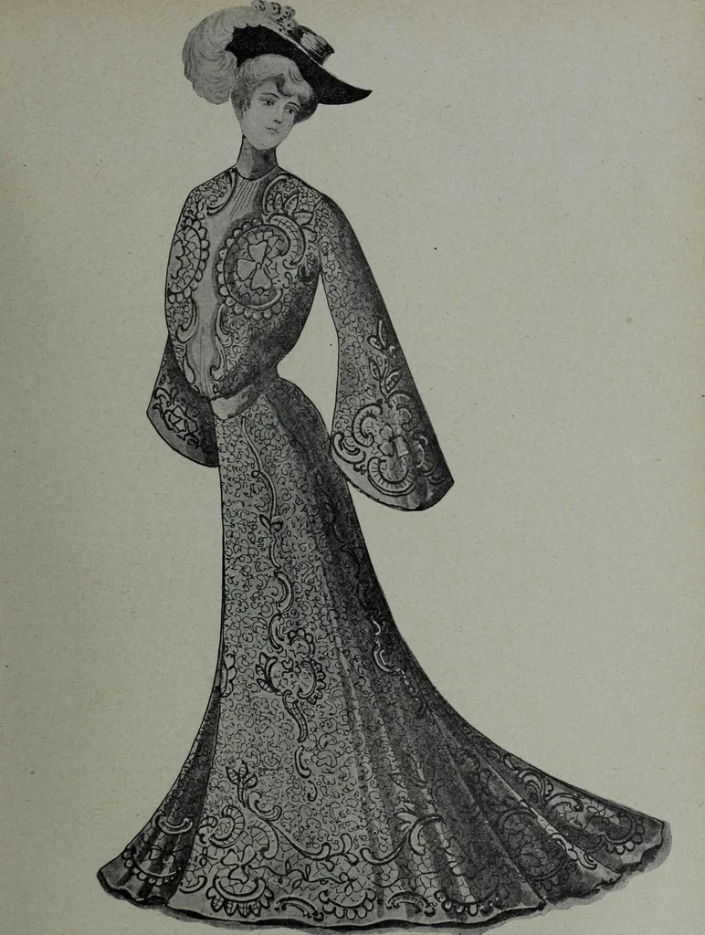 An illustration from Tissus et nouveauts 1904, 1904, leaf 450