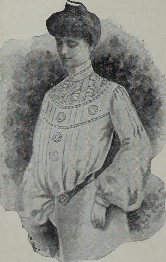 An illustration from Tissus et nouveauts 1904, 1904, leaf 469