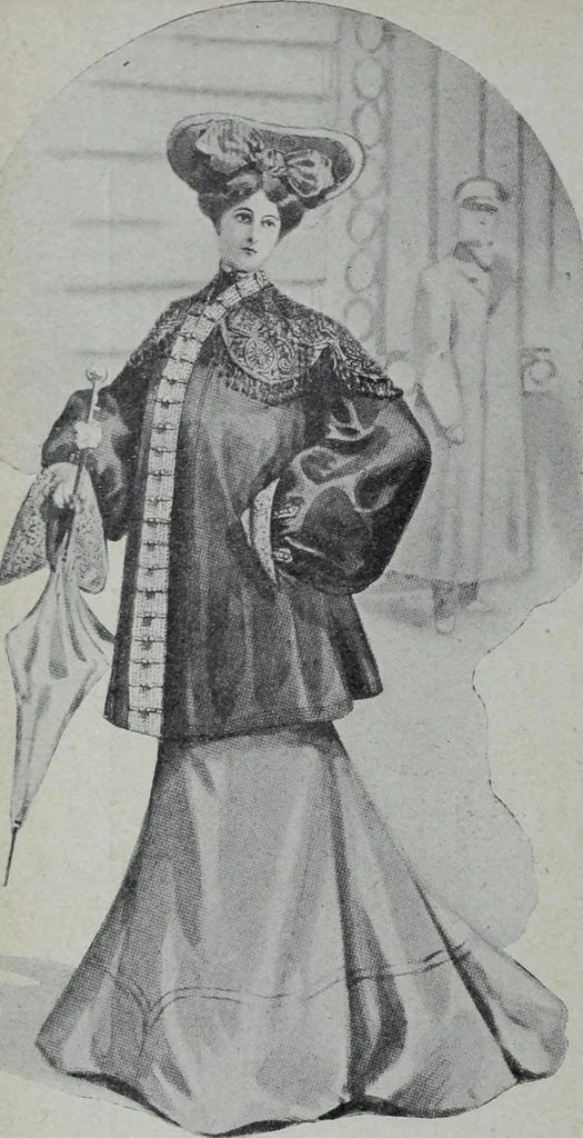 An illustration from Tissus et nouveauts 1904, 1904, leaf 477