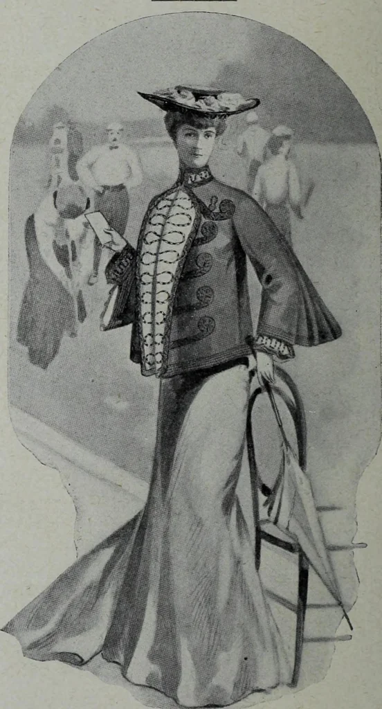 An illustration from Tissus et nouveauts 1904, 1904, leaf 477
