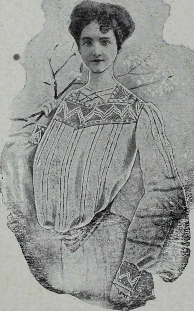 An illustration from Tissus et nouveauts 1904, 1904, leaf 491