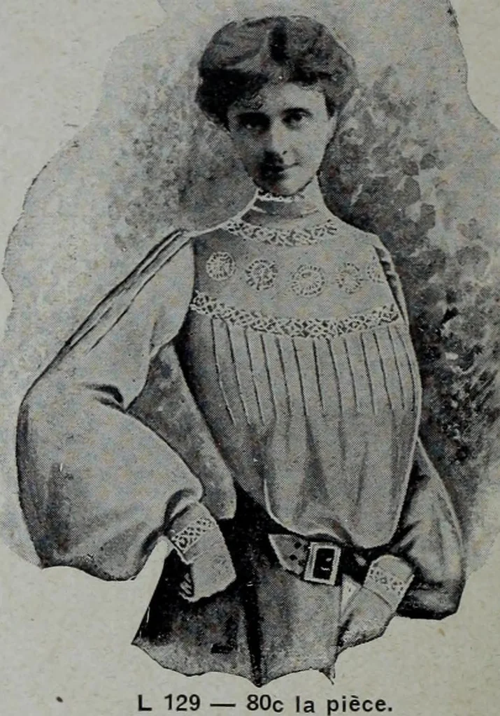 An illustration from Tissus et nouveauts 1904, 1904, leaf 491