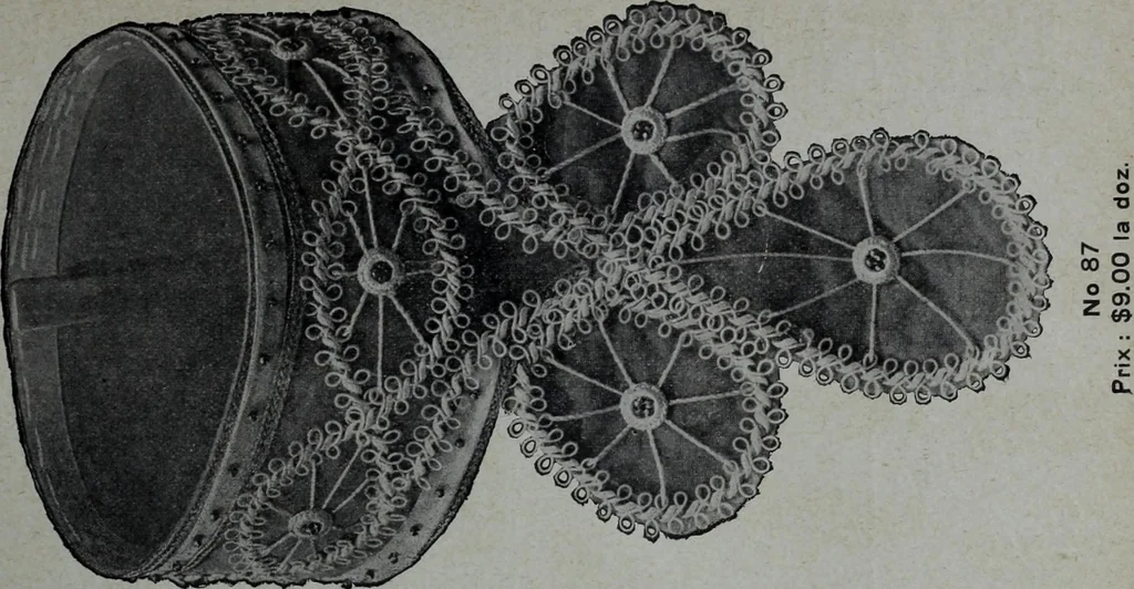 An illustration from Tissus et nouveauts 1904, 1904, leaf 500