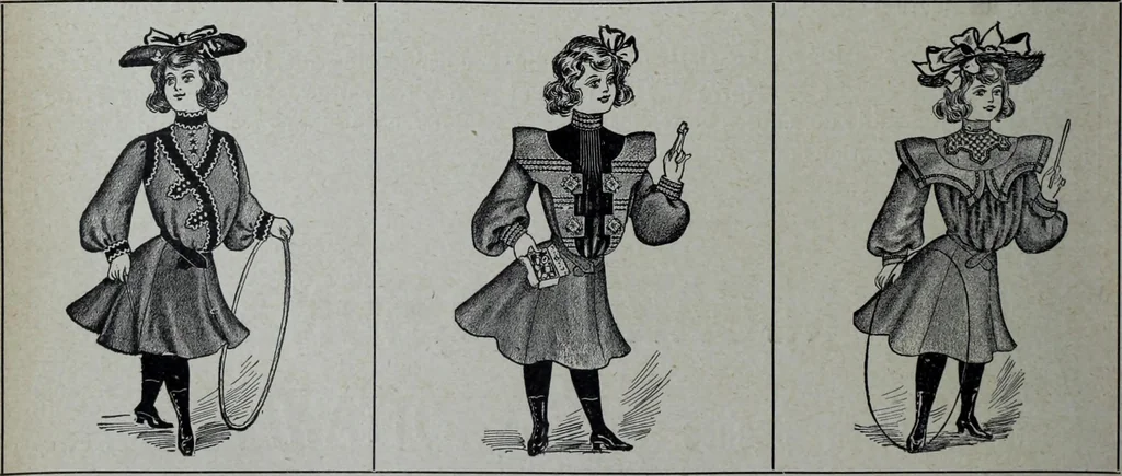 An illustration from Tissus et nouveauts 1904, 1904, leaf 505