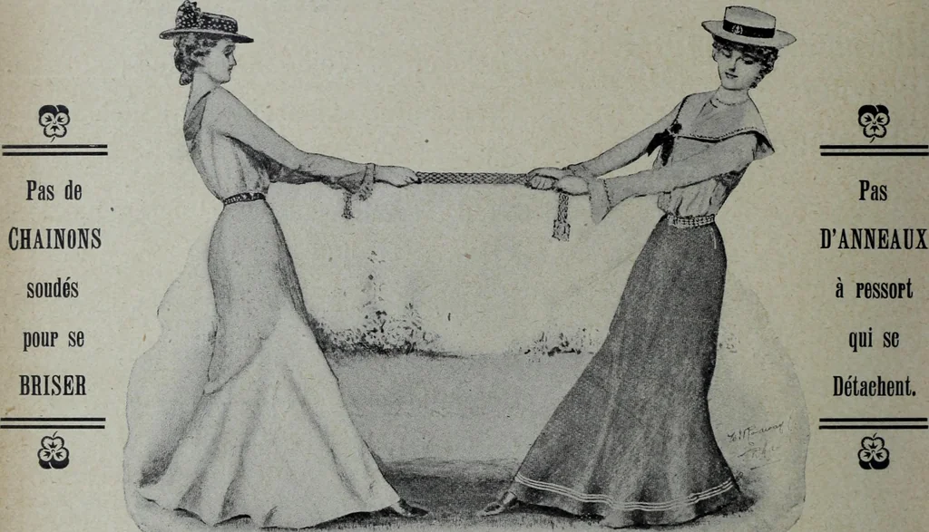 An illustration from Tissus et nouveauts 1904, 1904, leaf 525