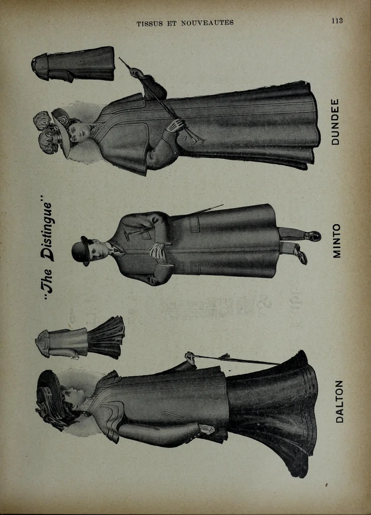 An illustration from Tissus et nouveauts 1904, 1904, leaf 536