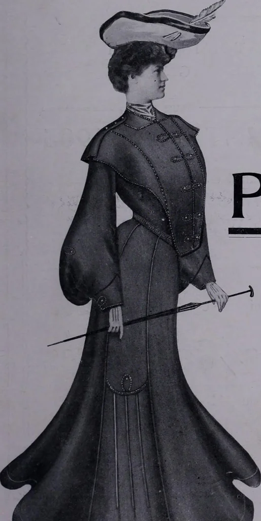 An illustration from Tissus et nouveauts 1904, 1904, leaf 548