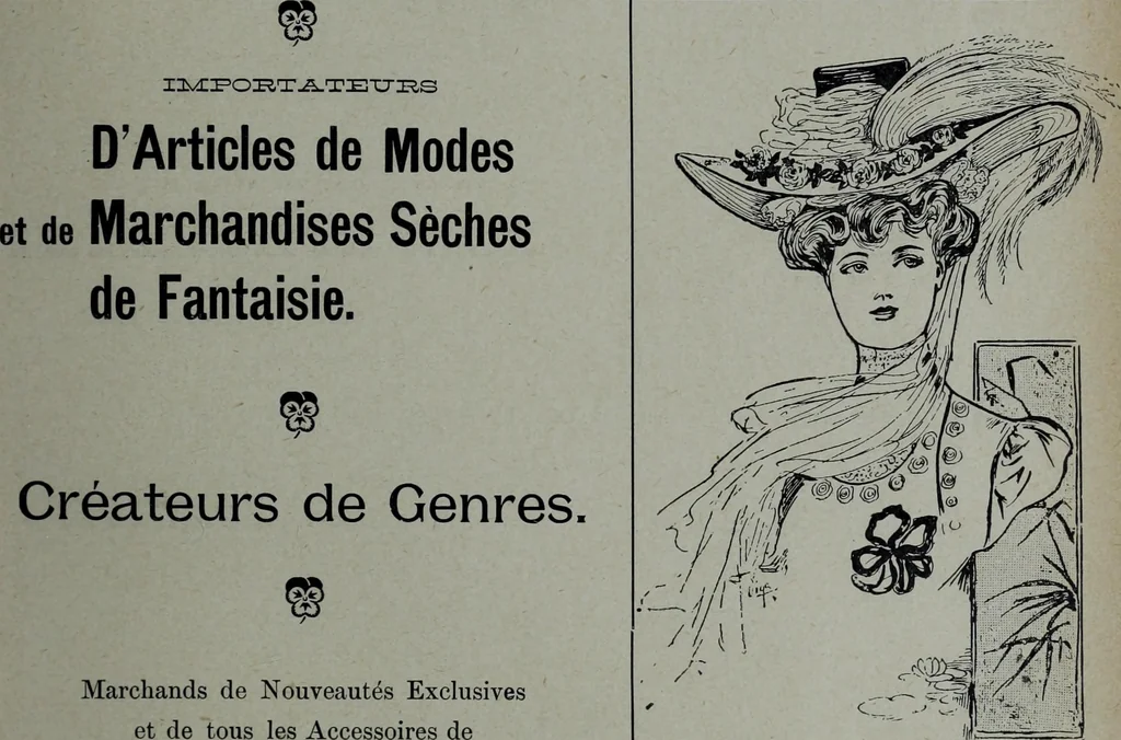 An illustration from Tissus et nouveauts 1904, 1904, leaf 558