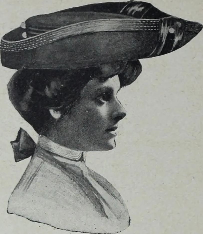 An illustration from Tissus et nouveauts 1904, 1904, leaf 573