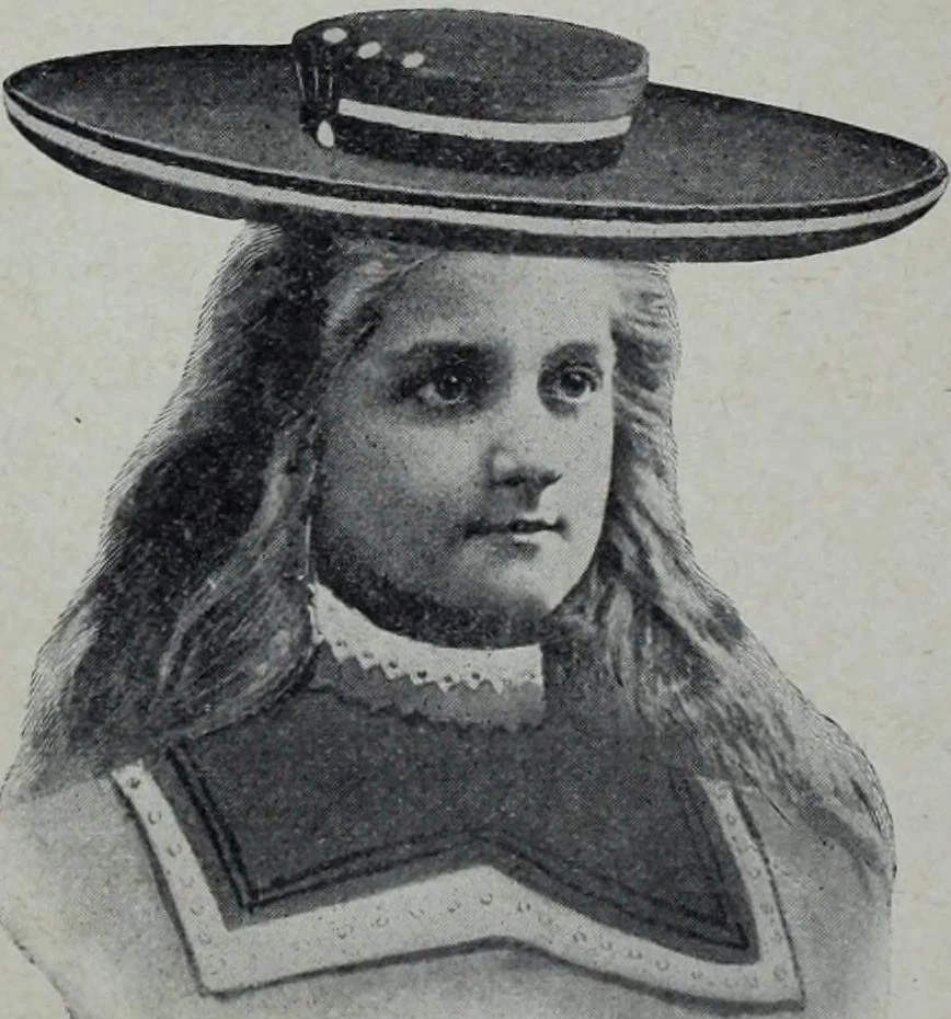 An illustration from Tissus et nouveauts 1904, 1904, leaf 575