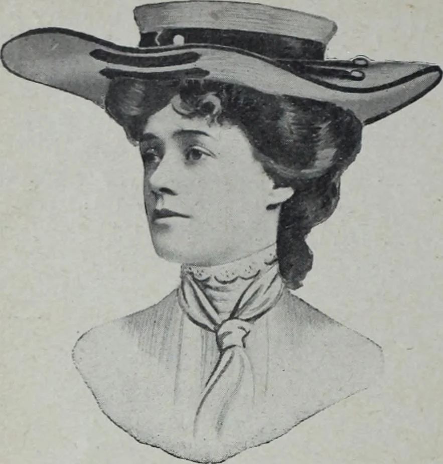 An illustration from Tissus et nouveauts 1904, 1904, leaf 577