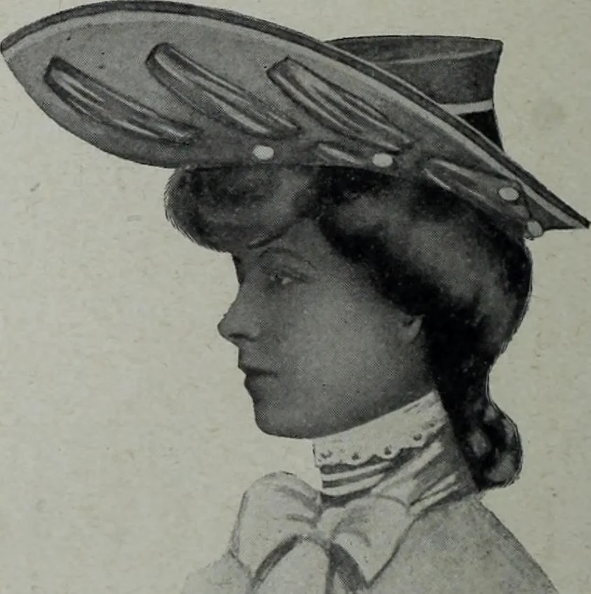 An illustration from Tissus et nouveauts 1904, 1904, leaf 577