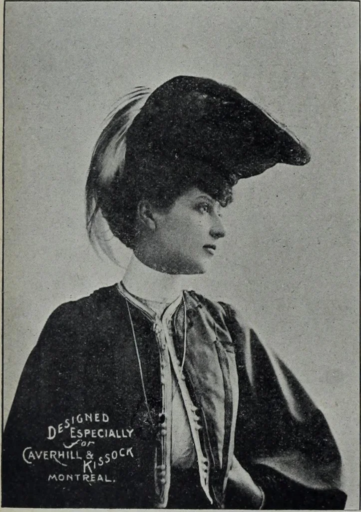 An illustration from Tissus et nouveauts 1904, 1904, leaf 585