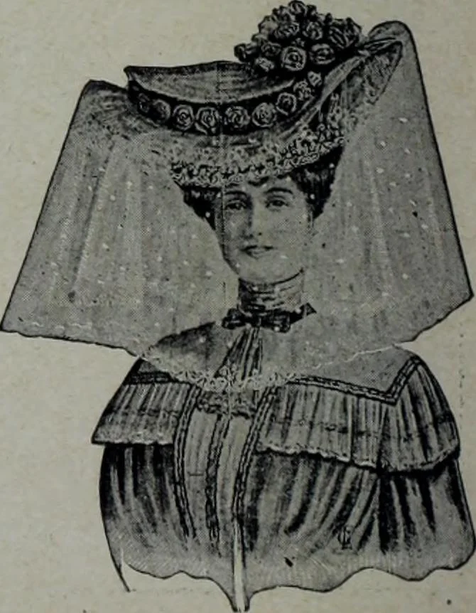 An illustration from Tissus et nouveauts 1904, 1904, leaf 589