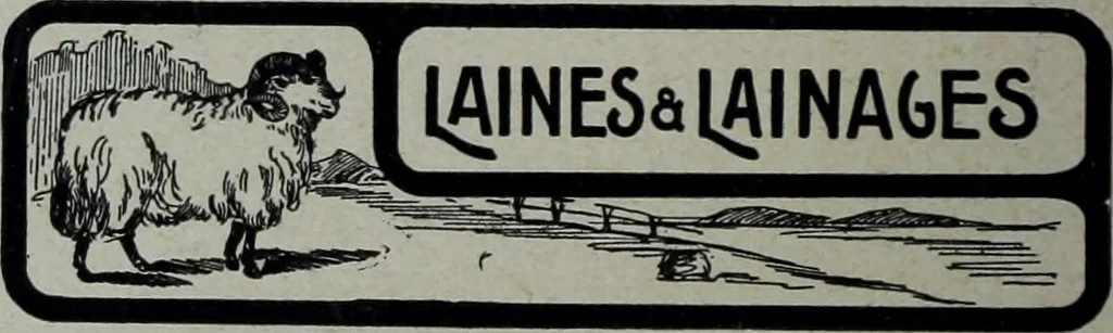 An illustration from Tissus et nouveauts 1904, 1904, leaf 599