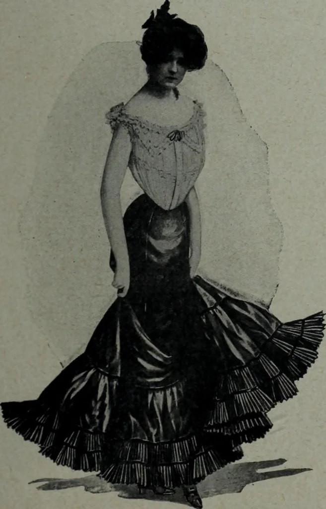 An illustration from Tissus et nouveauts 1904, 1904, leaf 604