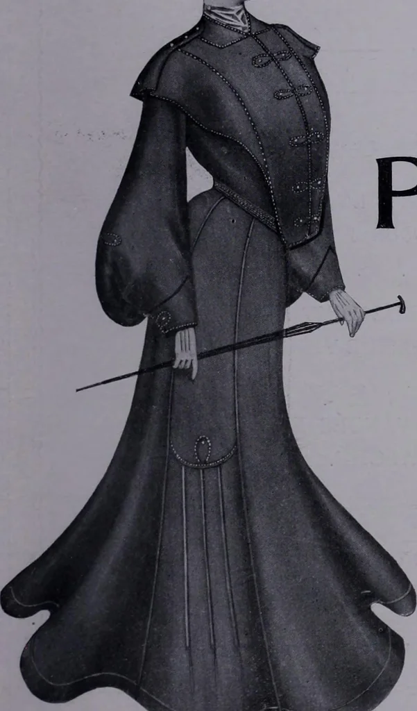 An illustration from Tissus et nouveauts 1904, 1904, leaf 608