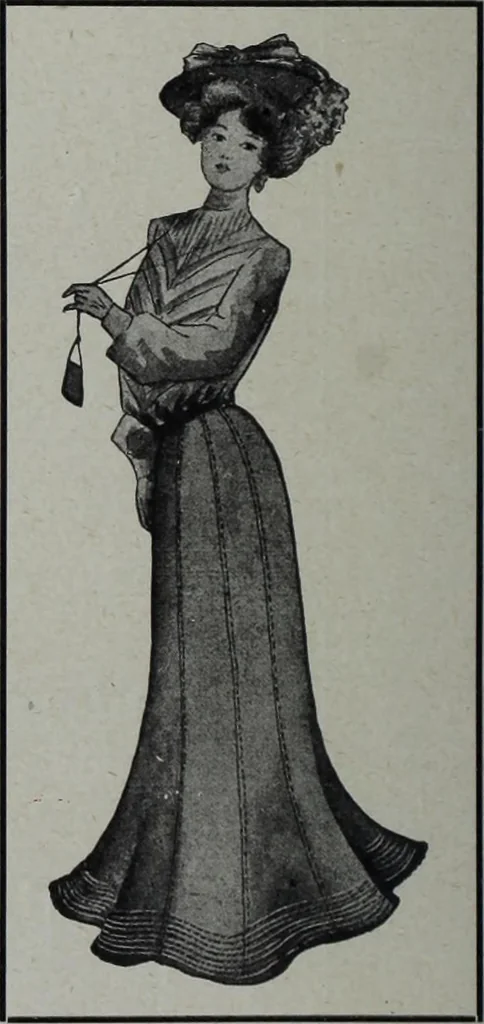 An illustration from Tissus et nouveauts 1904, 1904, leaf 61