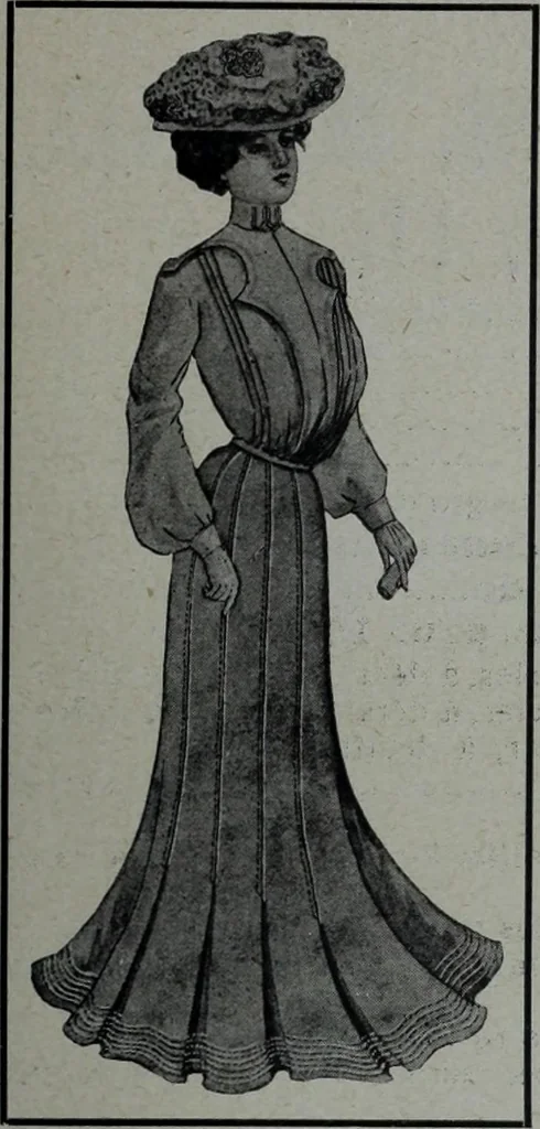 An illustration from Tissus et nouveauts 1904, 1904, leaf 62