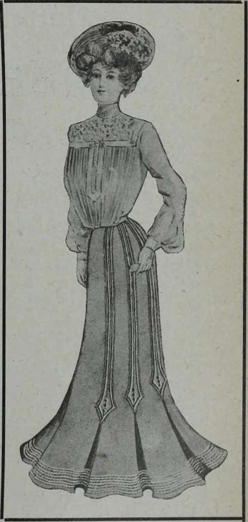 An illustration from Tissus et nouveauts 1904, 1904, leaf 62