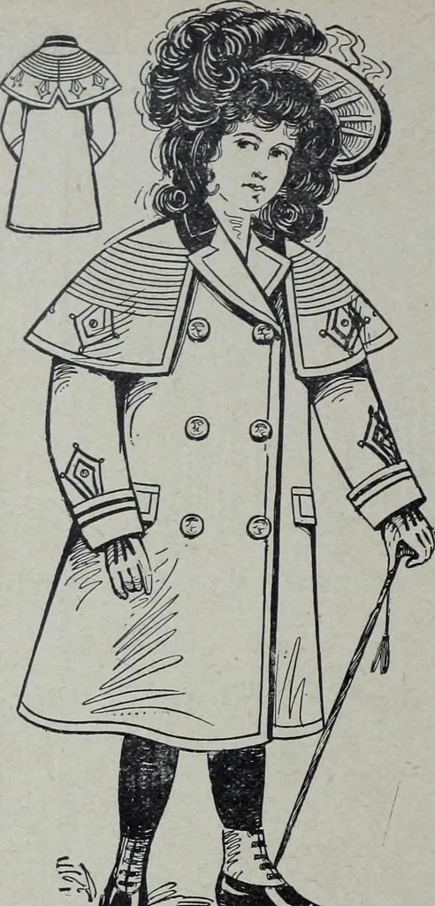 An illustration from Tissus et nouveauts 1904, 1904, leaf 629