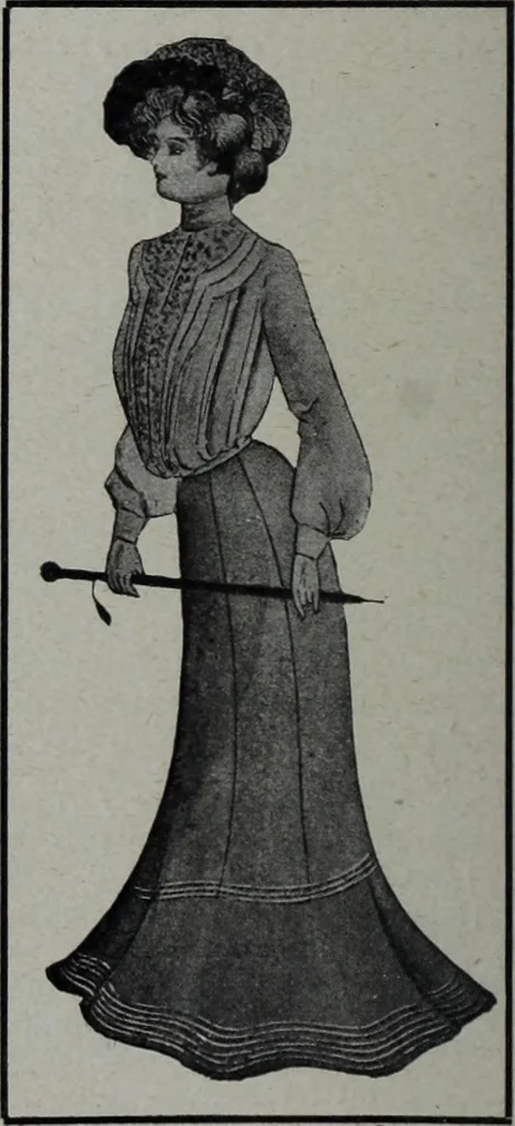 An illustration from Tissus et nouveauts 1904, 1904, leaf 63