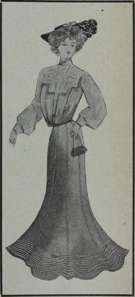 An illustration from Tissus et nouveauts 1904, 1904, leaf 64