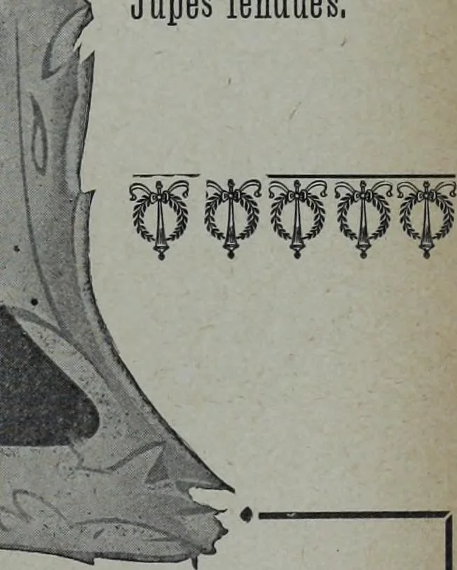 An illustration from Tissus et nouveauts 1904, 1904, leaf 640