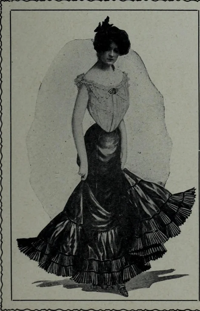 An illustration from Tissus et nouveauts 1904, 1904, leaf 664