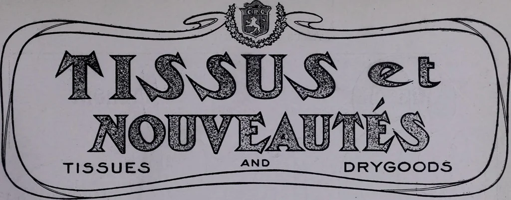 An illustration from Tissus et nouveauts 1904, 1904, leaf 668