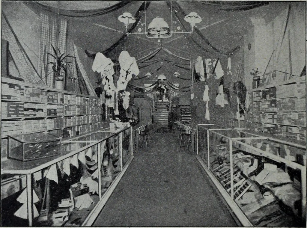 An illustration from Tissus et nouveauts 1904, 1904, leaf 687