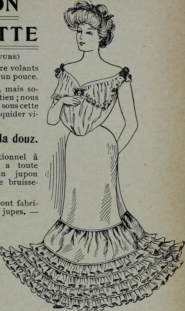 An illustration from Tissus et nouveauts 1904, 1904, leaf 710