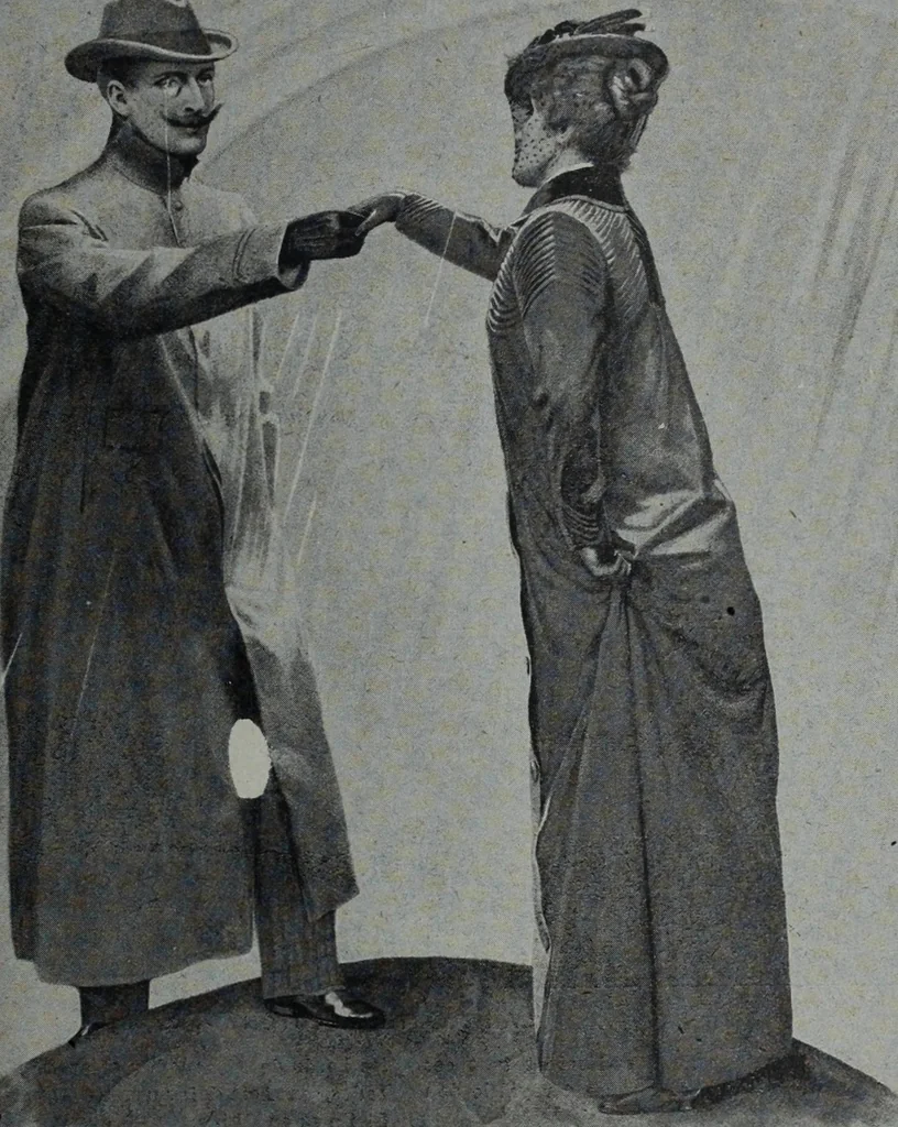 An illustration from Tissus et nouveauts 1904, 1904, leaf 72