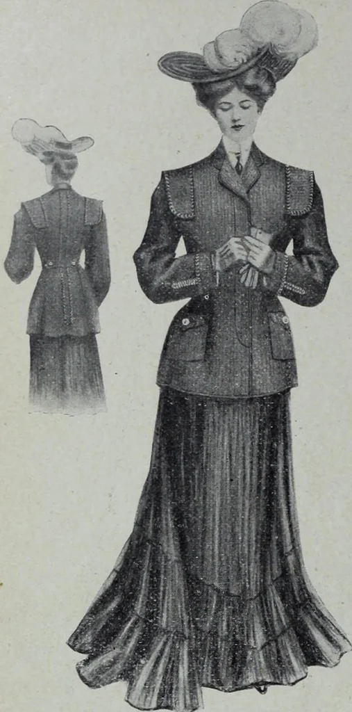An illustration from Tissus et nouveauts 1904, 1904, leaf 789