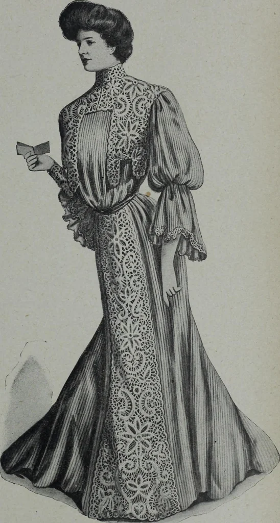 An illustration from Tissus et nouveauts 1904, 1904, leaf 80