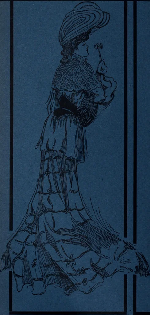 An illustration from Tissus et nouveauts 1904, 1904, leaf 89