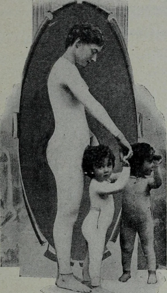 An illustration from Tissus et nouveauts 1905, 1905, leaf 100