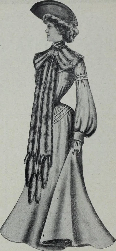 An illustration from Tissus et nouveauts 1905, 1905, leaf 109