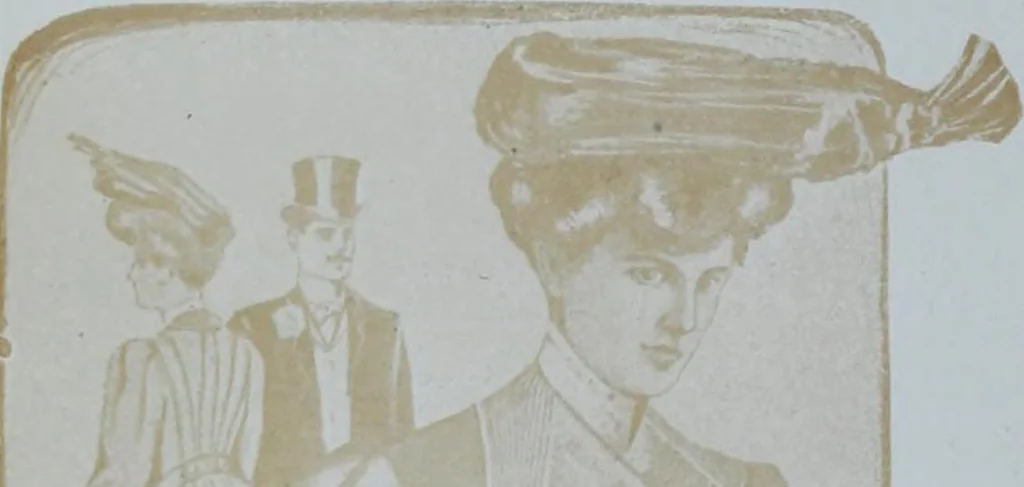An illustration from Tissus et nouveauts 1905, 1905, leaf 135